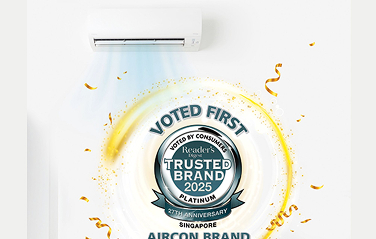 Reader’s Digest Trusted Brand 2025: Platinum Award (Category: Air Conditioner)