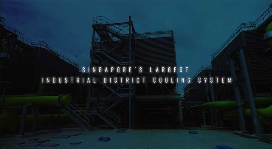 Singapore’s largest industrial district cooling system is officially launched!