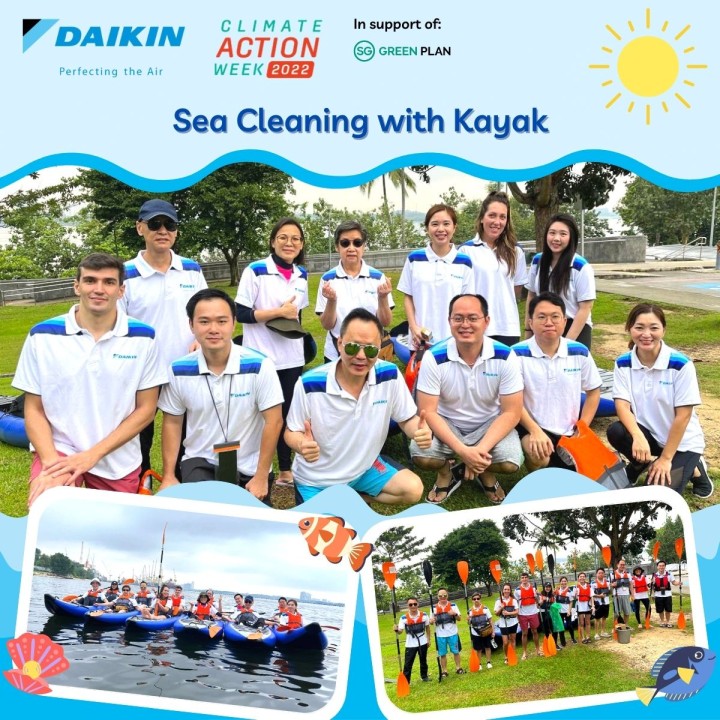 Daikin’s Commitment towards a net-zero future during Singapore’s Climate Action Week 2022