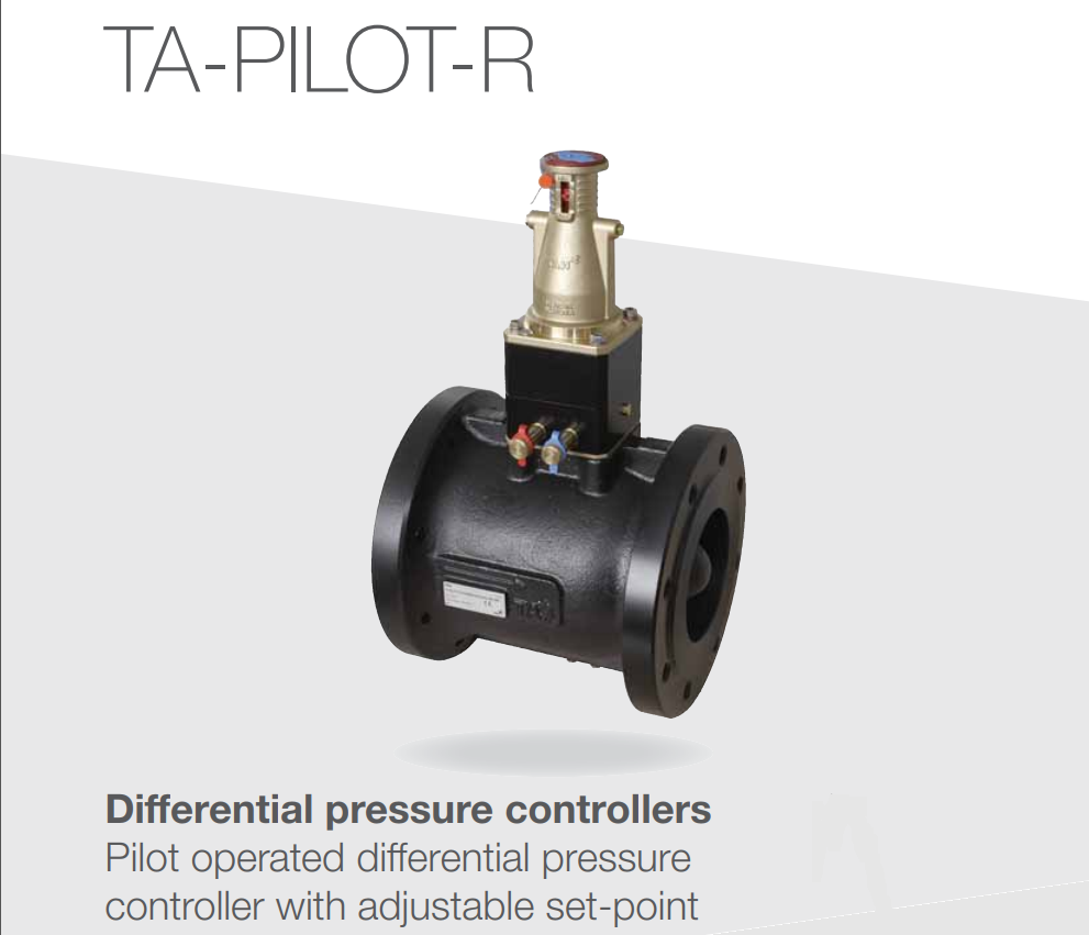 TA-PILOT-R - Pilot operated differential pressure controller with adjustable set-point