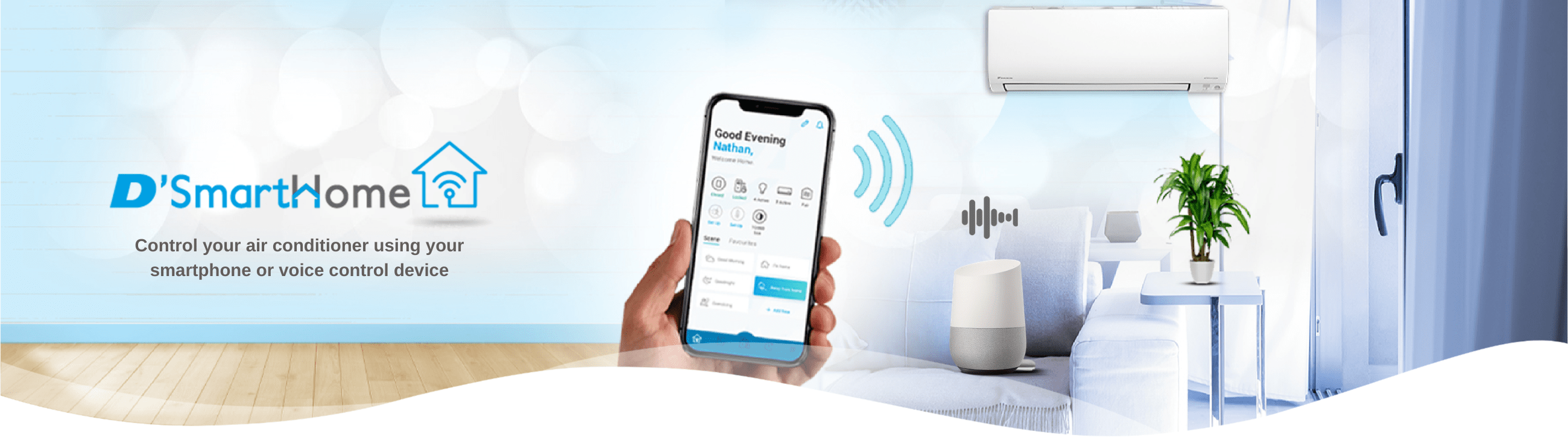 daikin aircon google home