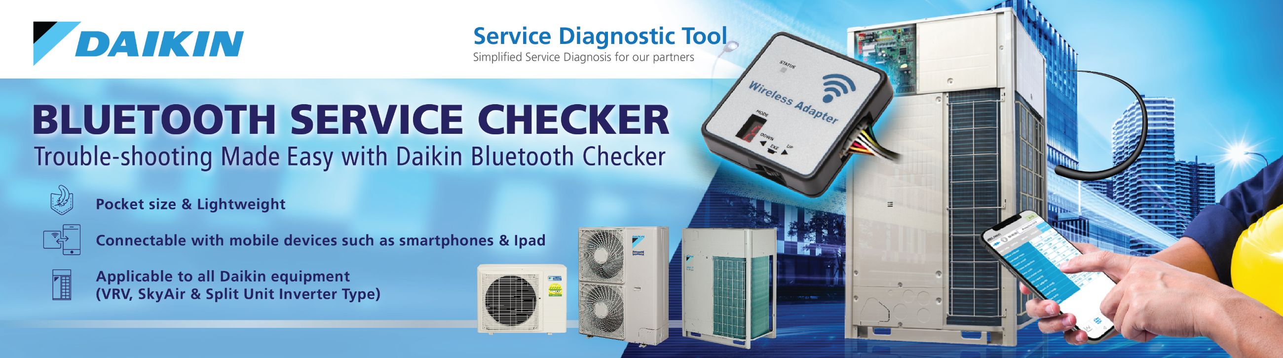 Bluetooth Service Checker Daikin
