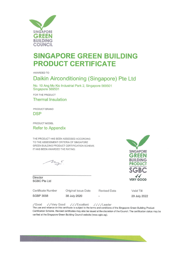 Sgbc certificate